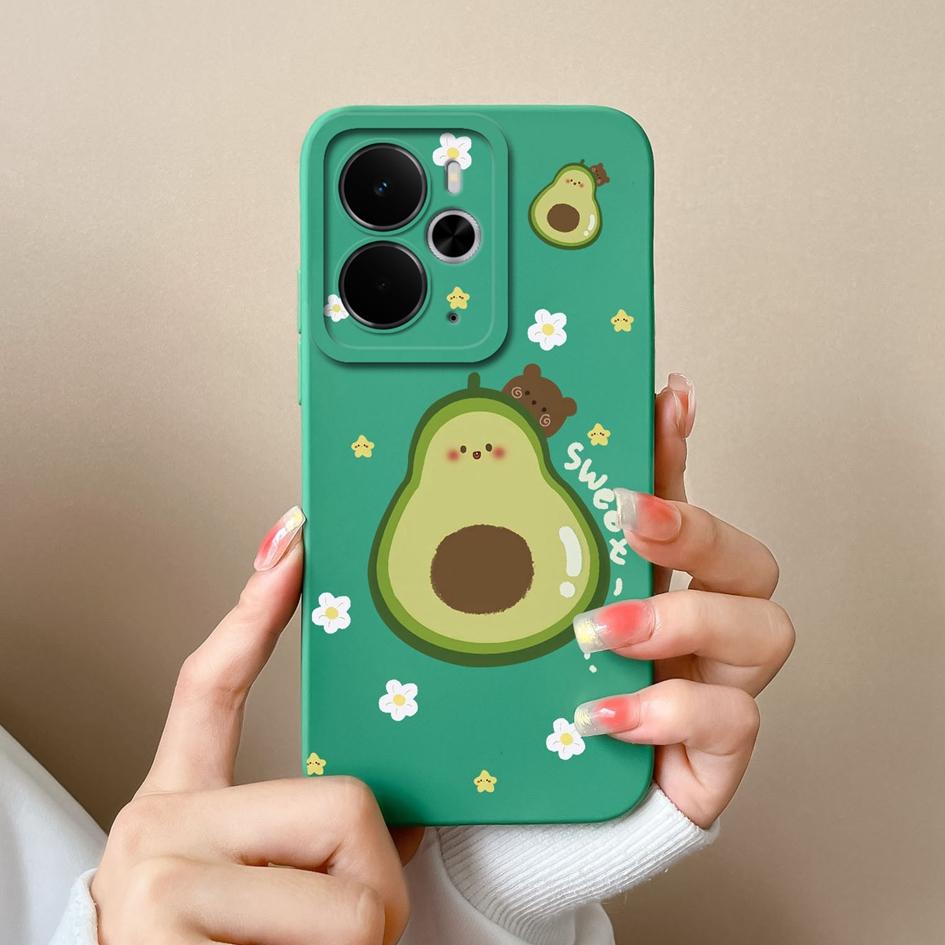 Pouzdro pro Oppo Realme Narzo 10 30 60 P3 C75x A5 Pro 14 14T 14X Luxusní pouzdra na telefon s květinovým potiskem Vysoce kvalitní nárazuvzdorný silikonový kryt pro Oppo