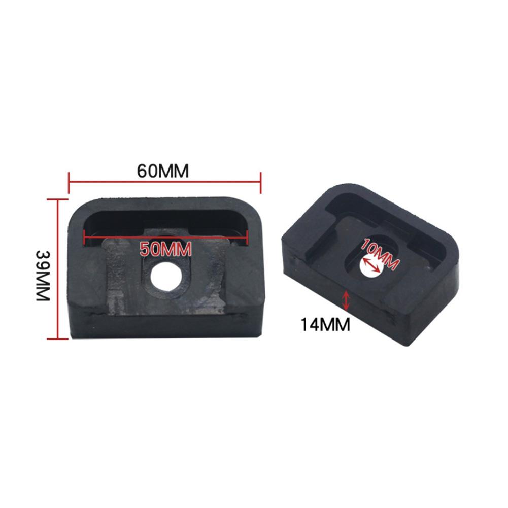 4pcs Air Conditioner Shock Pad Outdoor Unit Vibration Damping Rubber Pad Foot Pad For Air Conditioning Systems