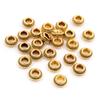 50pcs 5mm Wheel Spacer Beads, Alloy DIY Jewelry Accessories for Bracelets & Necklaces, 40g
