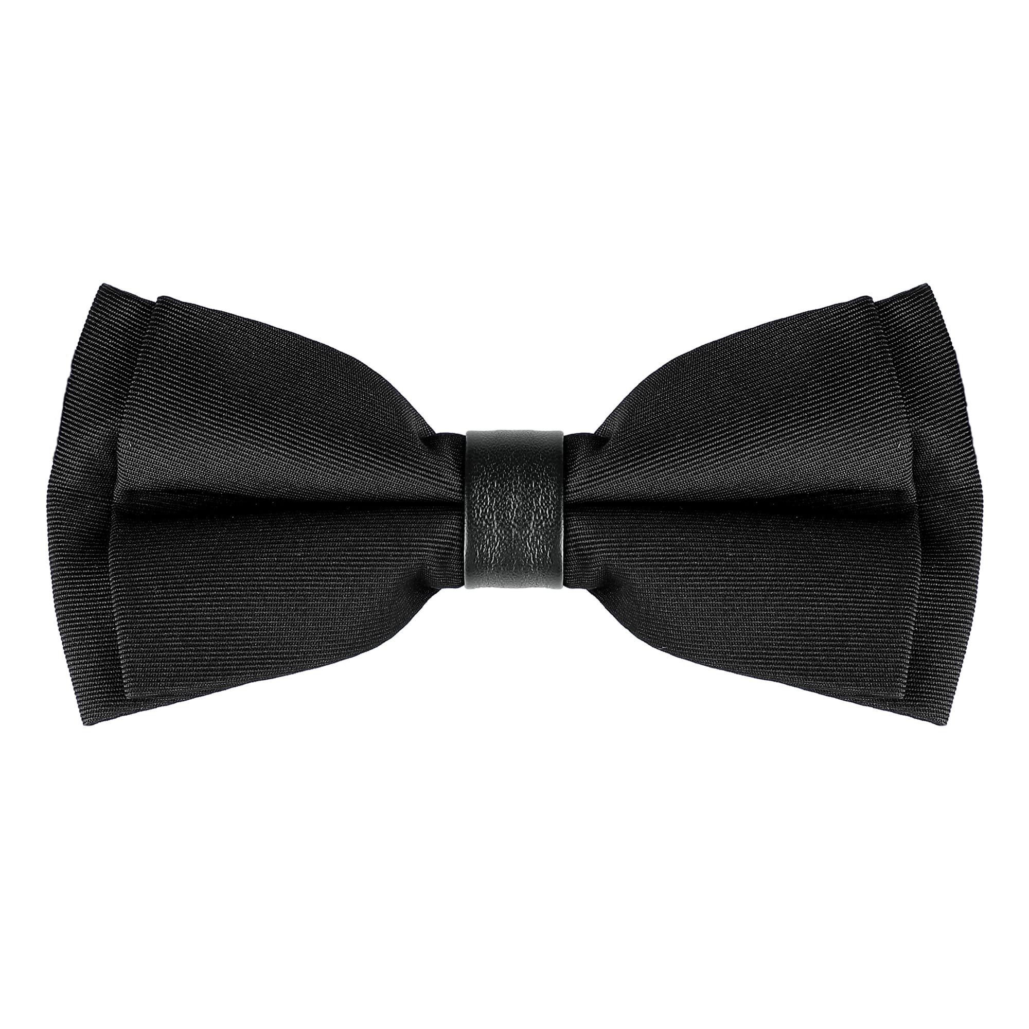 

[Allegra K] Галстук-бабочка, Формальная лента-бабочка, Регулируемый, Однотонный, Черный, 6 x 12 см