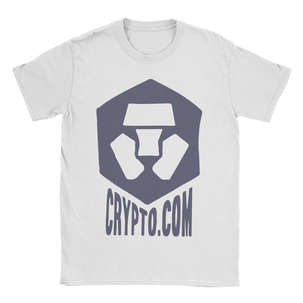 Coin cryptocurrency Logo T-Shirt Men Women  Vintage Cotton Tees O Neck Short Sleeve T Shirt Party Clothing