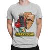 Smokey bBears Cousin Sparkey Funny 100 Cotton TShirt Smokey bBear Tees Tops For Unisex
