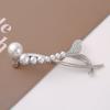 Koreanische Metall Geometrische Perlen Haarspangen Haarnadeln Süßer Pferdeschwanz Clip Spangen Haarklammern Kopfschmuck Damen Haar Accessoire