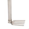 Gardening Hand Tiller Tool Stainless Steel 15.1inch Long Cultivating for Transplanting