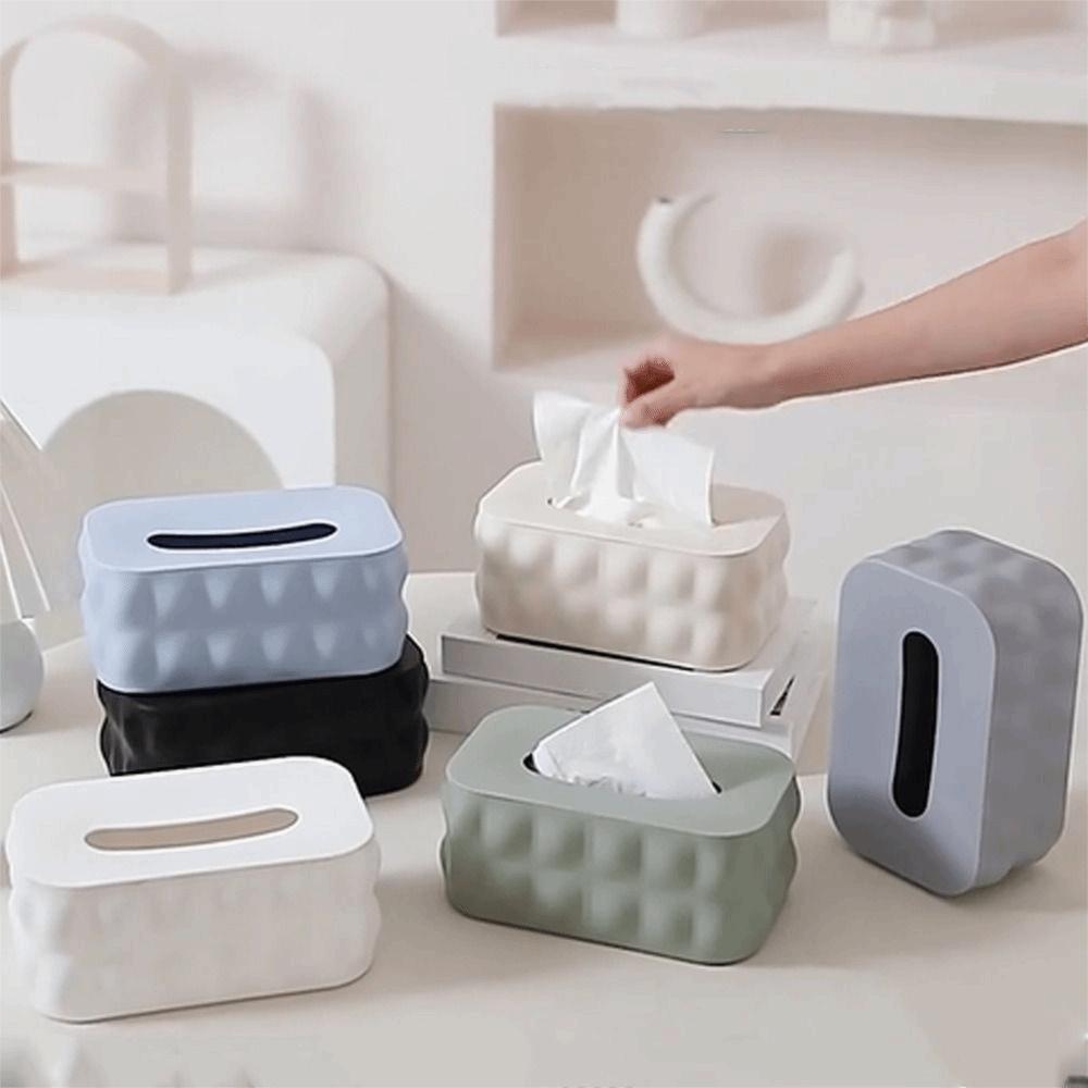 With Cover Napkin Box Simplicity Paper Storage Holder Toilet Tissue Box  Home Use