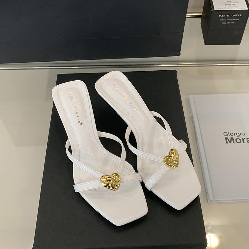 

Fashion Bailamos Summer New Brand Women Slippers Fashion Narrow Band Ladies Elegant Gladiator Shoes Thin High Heel Outdoor Dress Pumps 40 белый