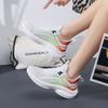 Women's shoes, sports shoes 2025 spring and summer mesh breathable casual shock-absorbing running shoes, lightweight soft-soled fly-woven shoes, runn