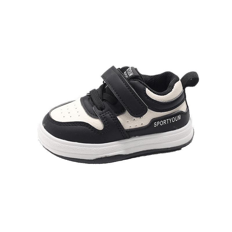 Spring and Autumn Non-slip Breathable 0-6 Years Old Medium and Small Children's Shoes Boys and Girls Board Shoes Sports Shoes Baby Toddler Shoes Soft