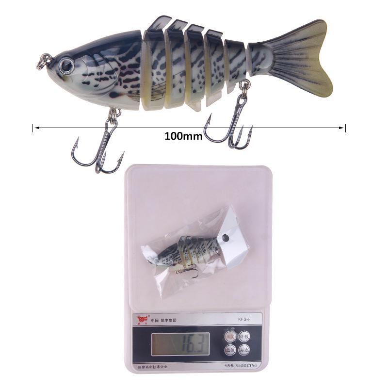 5PCS 16g/10cm Hard Bait Simulation Fake Bait Sea Fishing