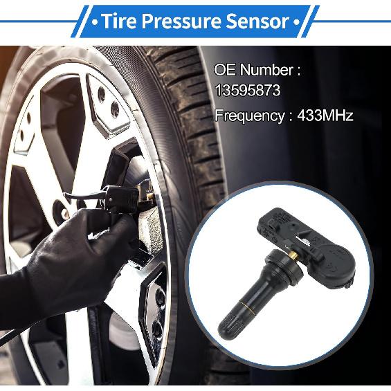 Tire Pressure Sensor TPMS Sensor 433MHz No.13595873 for BUICK Regal 2011-2017