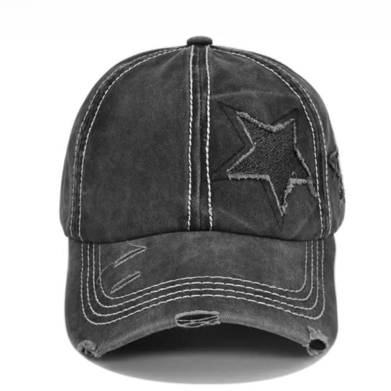Letter Embroidered Cotton Baseball Cap Fashion Adjustable Unisex Trucker Hat For Men Women Hip Hop Urban Street Style Streetwear Classic Sun Hat
