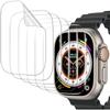 10 STÜCKE Weiche TPU Klare Displayschutzfolie für Apple Watch Ultra 3 SE 2 Serie 11 10 46MM 42MM 49MM 45MM 41MM 44MM 40MM 46 42 49 MM Schutz Zubehör
