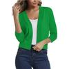 GMXIA Women's Vintage Casual Plaid Print Autumn Spring Long Sleeve V-Neck Jackets & Coats