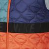Nike Sports Training Color Block Knit Stand Collar Cotton Vest Women Vests Orange BV3870-364