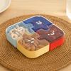 Plastic Dried Fruit Tray Dustproof Snack Tray Cute Jigsaw Fruit Tray  Coffee Table