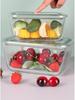 Contenitore Grande in Vetro per Conservazione di Frutta, Kimchi e Altro - Lusso Leggero, per Alimenti, Ermetico e Ideale per la Refrigerazione.