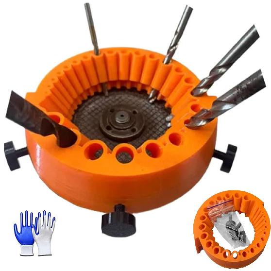 Drill Bit Sharpener, 2 To 13mm Drill Bit Sharpener, Old Drill Bit Grinder, Giant Blade Sharpener for Grinding Drill Bits (1PCS)