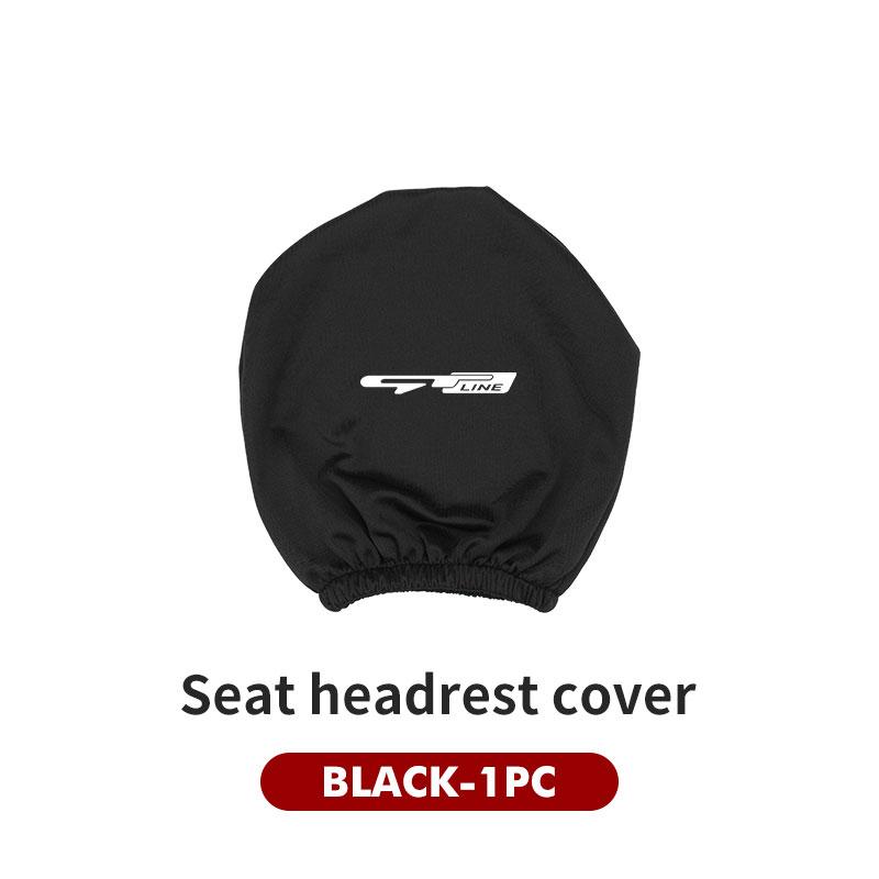 ABCDGC1 Car Seat Headrest Anti-Dirty Elastic Pillow Protective Cover For KIA K5 K2 Optima Soul Spectra Niro Cadenza Sephia Carens