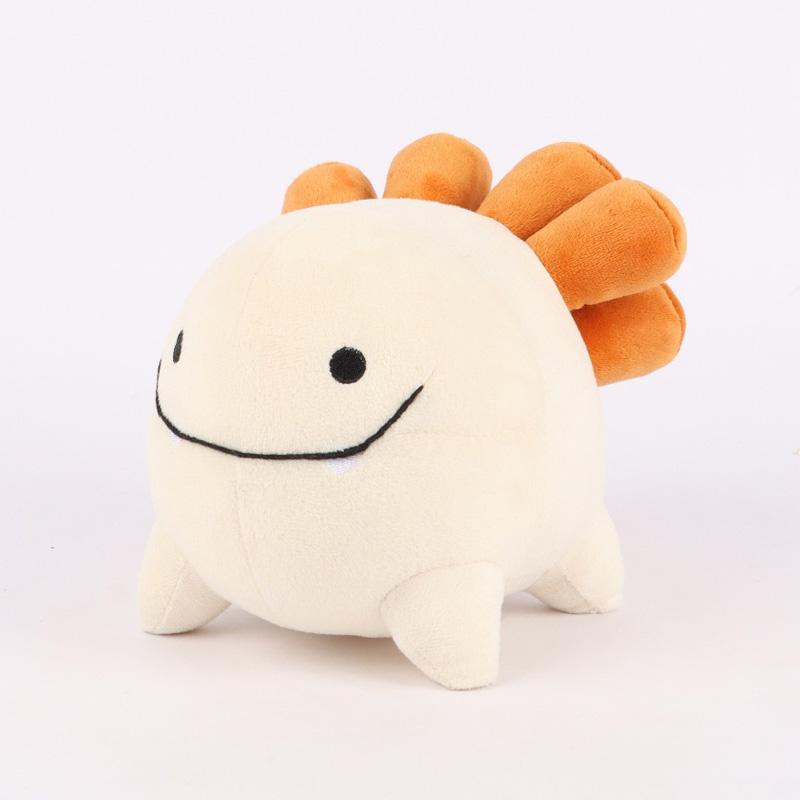 

Funny Deepwoken Sharko Plush Cute Jellyfish Plush Toys Exquisite Game Peripheral Collectibles Soft Animal Dolls Gifts For Friend 22cm грязно-белый