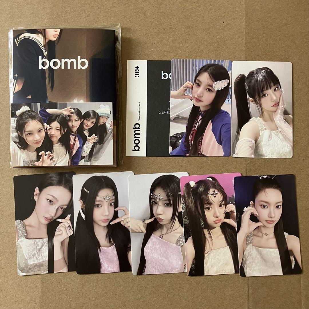 

[БУВШИЙ У ВЖИВАННІ] Без відсутніх бомб альбому ILLIT версія Weverse. Мінджу