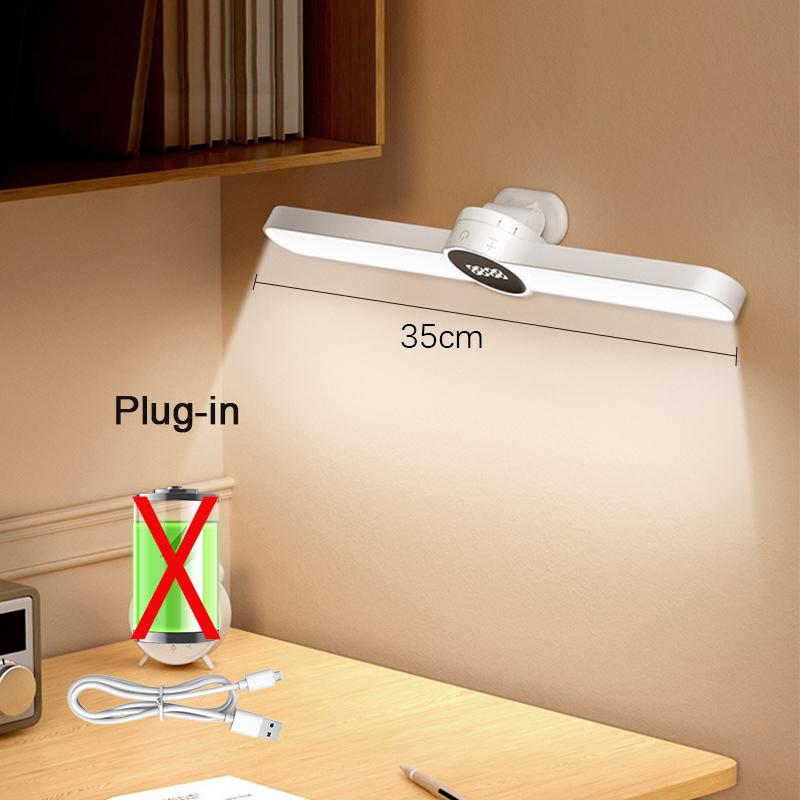 

Настольная лампа Подвесные магнитные часы Настольная лампа светодиодная USB перезаряжаемая бесступенчатая регулировка яркости шкаф для гардероба Ночной светильник