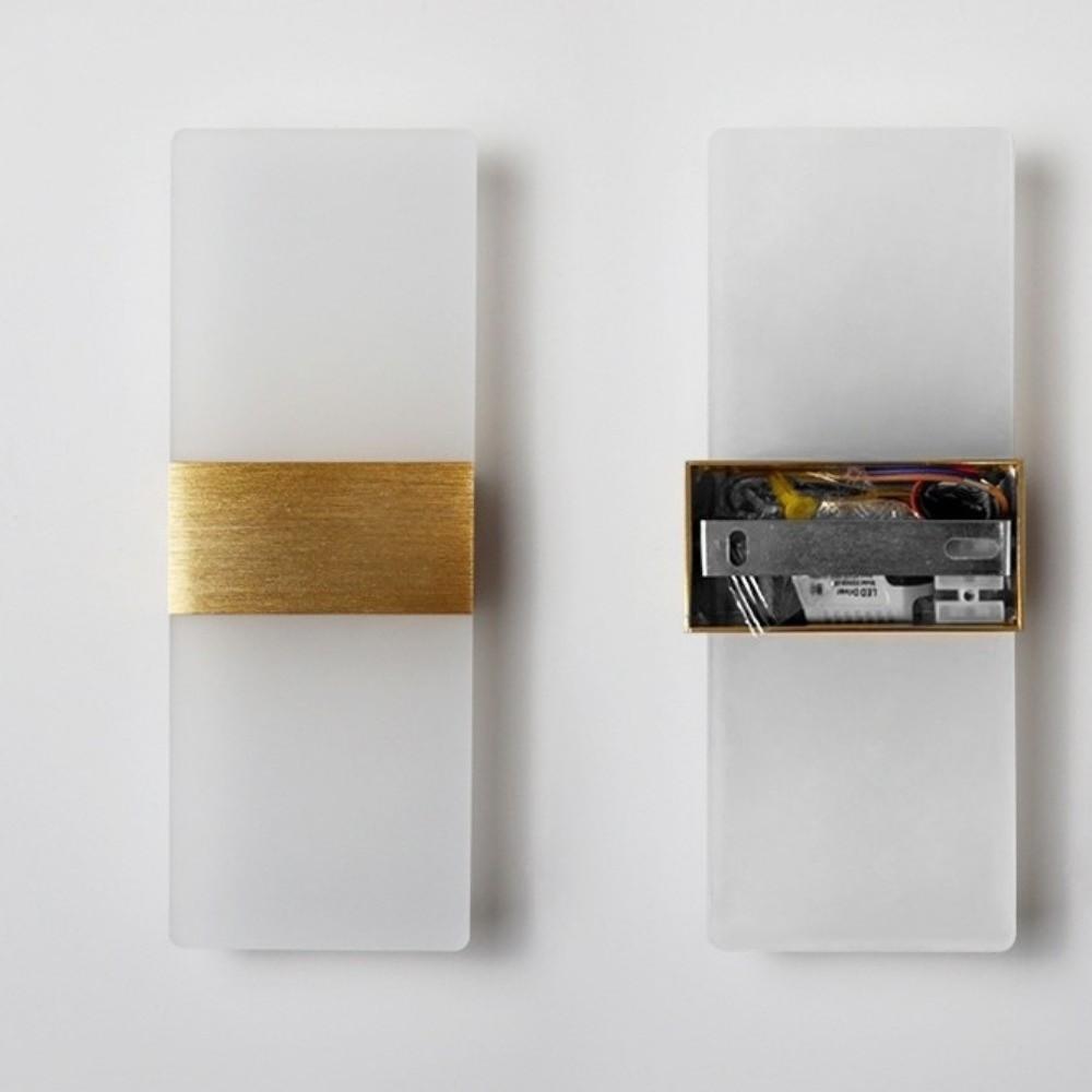 Acrylic Material Wall Sconce Lamp AC 220V Indoor Wall Light LED Wall Lamp Balcony Lighting