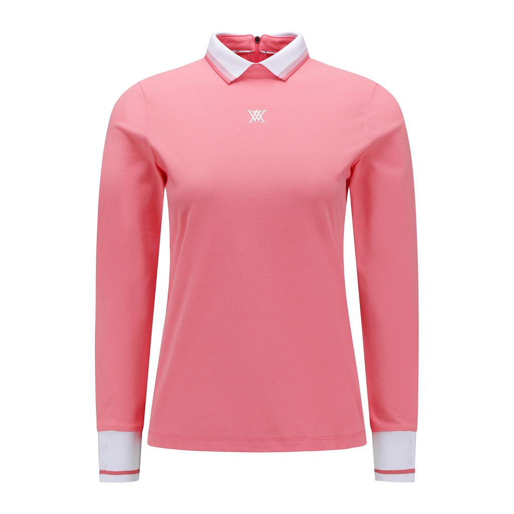 ANEW GOLF Women Cuffs Point Long T-Shirt _Co