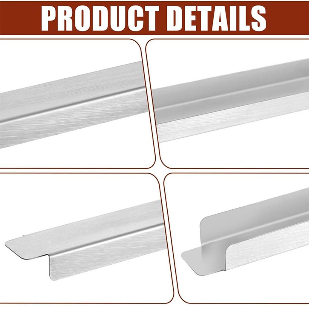 For Buffet Lines 12-Inch Adapter Bar Stainless Steel Divider Stainless Steel Construction Rust Resistant Smooth Edges