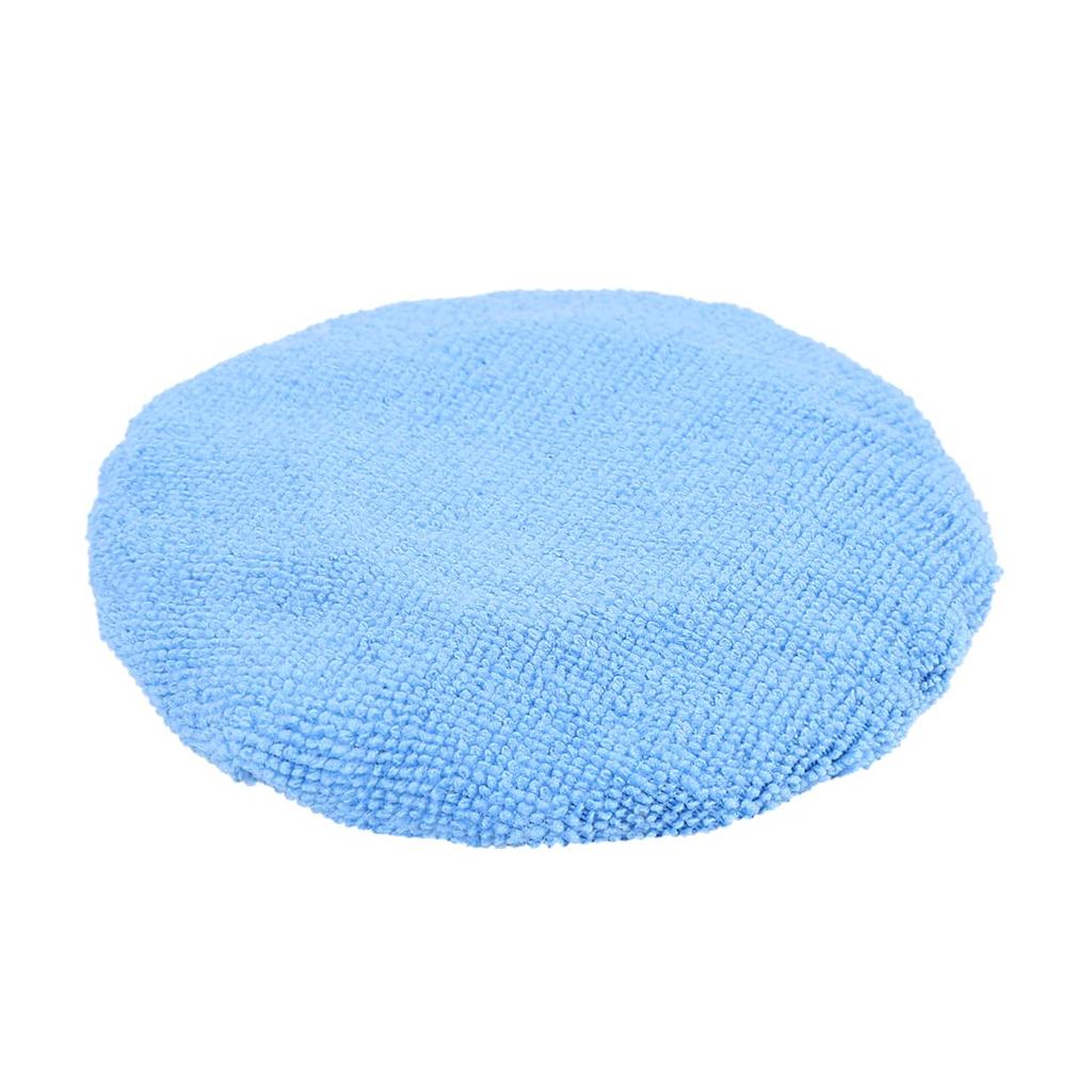 uxcell Polisher Cover, Buffing Pad Polisher Pad, Microfiber 125-150mm, Pack of 10, Sky Blue, 5-6 Inches
