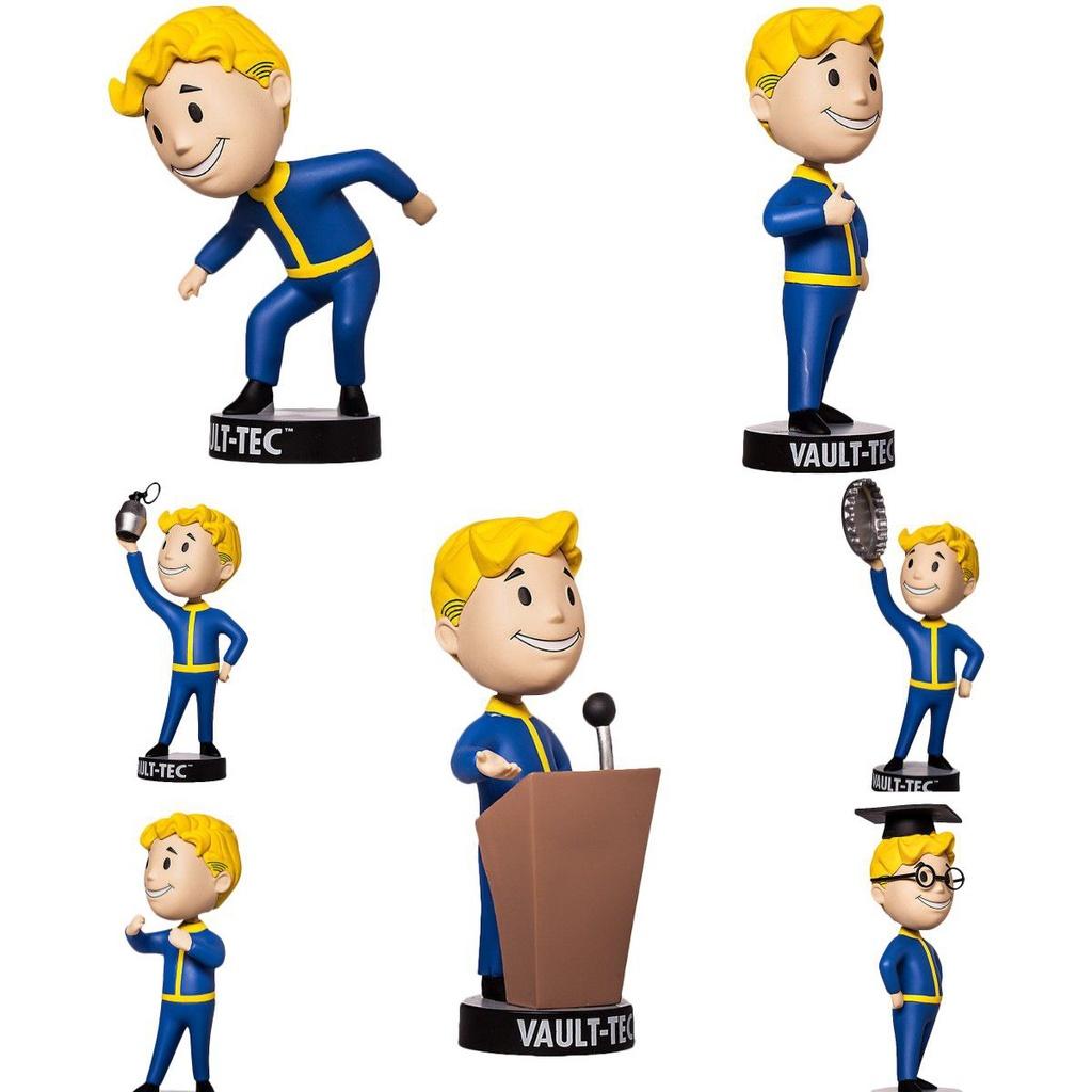 4 Fallout Vault Boy Bobblehead Herní Anime Figurky Hračky Sběratelský Model Série