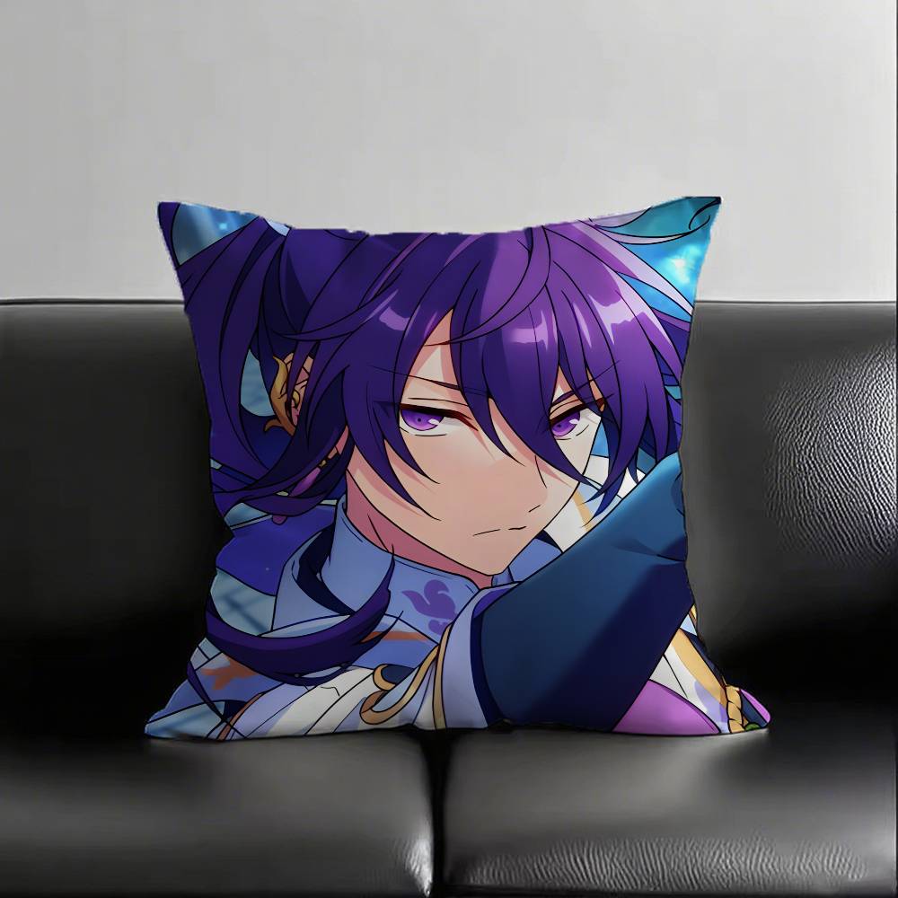 1pc Souma Kanzaki Pillow Case Fashion Square Pillowcase Bedroom Sofa Room Ins Decoration Leisure