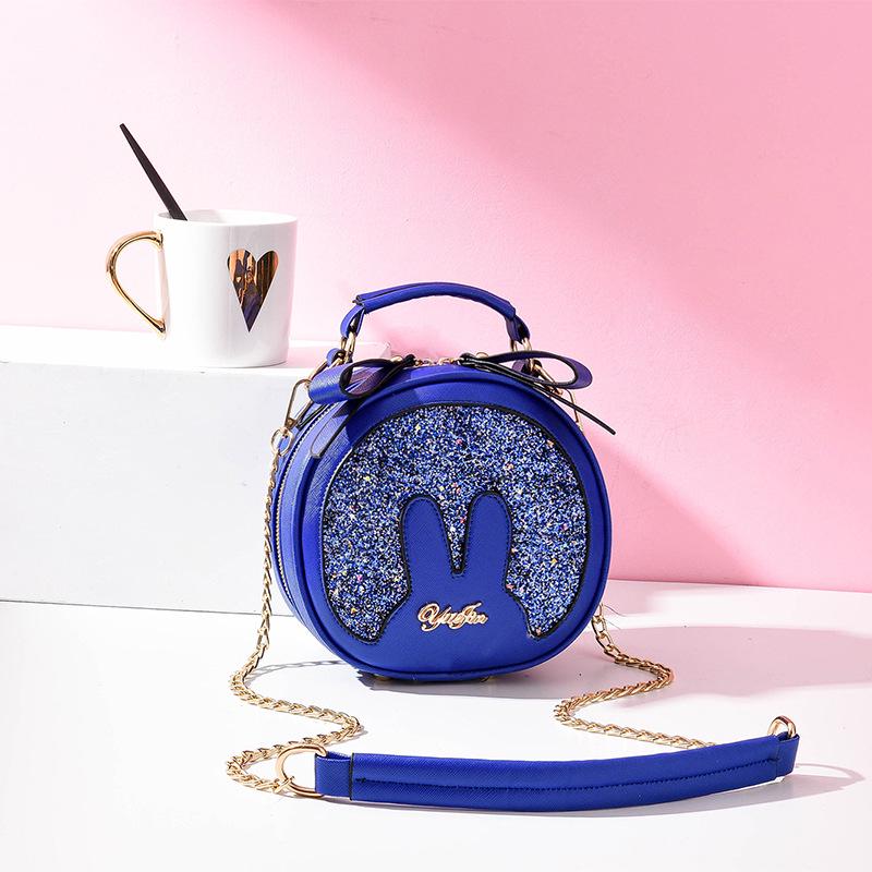 SCIONE Women's Foreign Style Small Round Bag Fashion Hand Bag Shoulder Messenger Bag Mini Bag