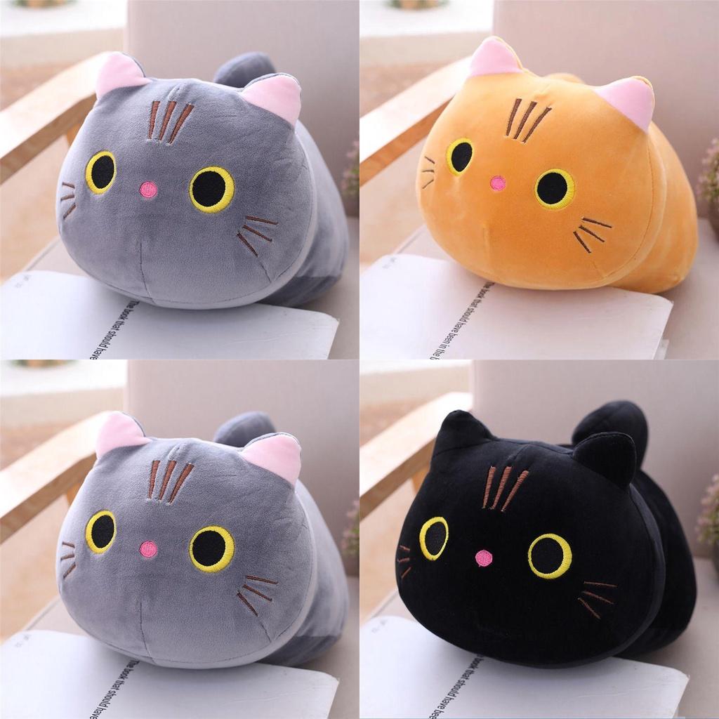 Adorable Cartoon Plush Toy Cat Soft Pillow Cushion For Kids And Girlfriends