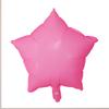 18-Inch Light Version Of Pentagram Aluminum Film Balloon Solid Color Star Balloon Aluminum Foil Birthday Party Decoration Arrangement