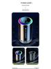 Automatic Car Aroma Diffuser with Aluminum Alloy, Seven-Color Ambient Light, and Starry Sky Ceiling Effect