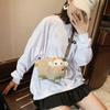 Lovely Cartoon Cow Shape Plush Messenger Bag Kid Designer Bag Cattle Crossbody Bags Small Handbags Coin Bag Purse Women'S Bag