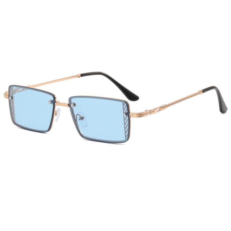 Rectangle Shape Women Sunglasses Fashion Uv Protection Sun Glasses Woman Outdoor Travelling Men'S Sunglasses