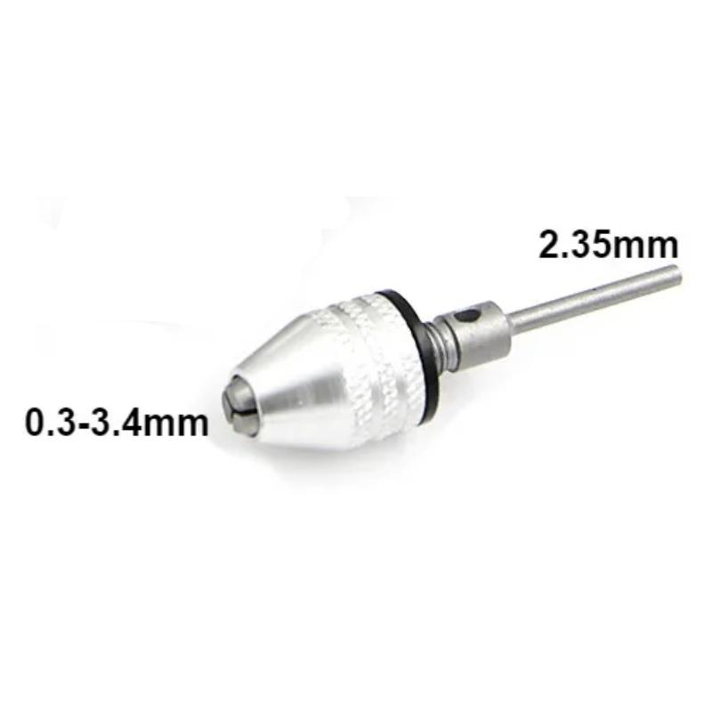 Elektrischer Fräsbohrfutter 0,3-8,0mm Schnellwechsel Kleines Futter Sechskantgriff Dreibacken Drehbohrfutter Schnellwechsel Bohrer