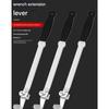 Universal Torques Wrenches Extension Tool High Leverage Alloy Steel Construction For Adjustable Wrenches Car Repair Mechanical Maintenance