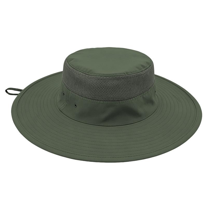 Outdoor Hat Sunscreen Bucket Hat Basin Hat Spring and Summer Men's and Women's Big Edge Hat UV Protection Sun Hat Explosion