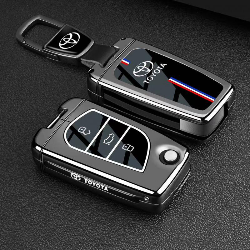 Suitable for Toyota Key Cover: Prado, Venza, Levin, Avalon, CHR Car Buckle Shell