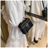 Senior Sense Litchi Leather Mini Square Bag Women's 2025 Summer New Fashion Crossbody Bag Korean Style Portable Popular Shoulder Handbag