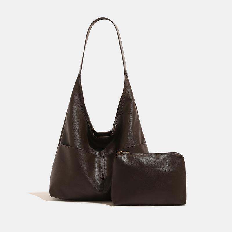 Retro-Unterarmtasche Damen neue trendige Persönlichkeit Ins Mode-Tragetasche Nische Große Kapazität Pendler-Schultertasche Damen