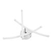 Forked Shaped Ceiling Lights Aluminum Silver LED 3 Curved Warm Lamp with Driver for Living Room Kitchen Bedroom 85‑265V