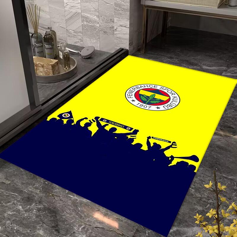 Eredità Fenerbahçe: Tappetino d'ingresso Stampa Tappetino d'ingresso Decorazione Stanza Dormitorio