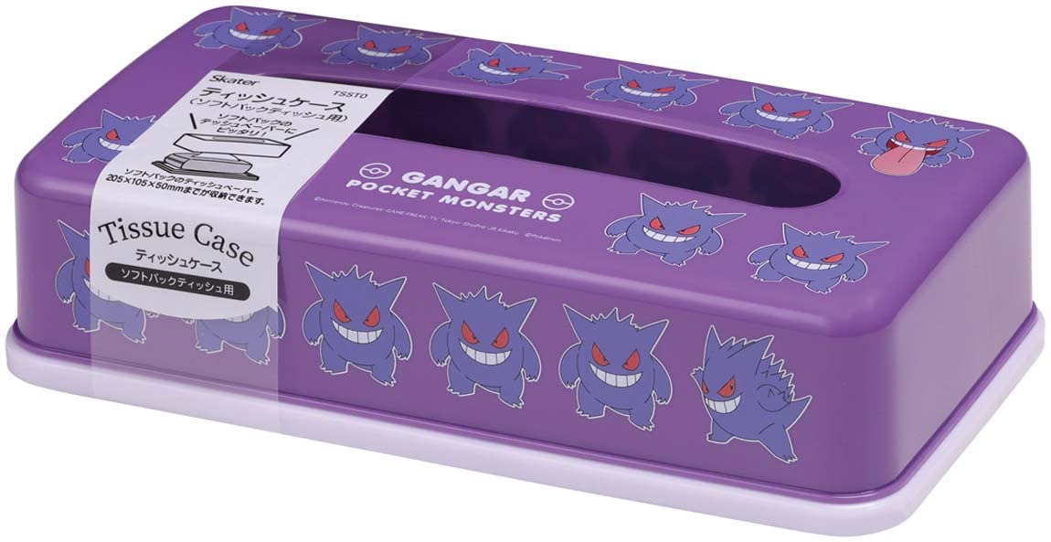 

Skater Tissue Paper Stocker for Soft Pokemon Gengar 23 Packs, TSST0-A