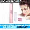 POCKETBROWS Augenbrauentrimmer Augenbrauen Trimmer Epilierer Gesicht Rasierer