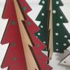 Desk Christmas Tree 3 Pieces Wooden Home Decor Small Christmas Trees Cute Table Decor For Party Decorations Mantel Shelf Desk