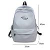 Casual and lightweight ins versatile student schoolbag large-capacity backpack Korean version commuter college student simple backpack
