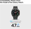 Gumový sportovní řemínek pro Samsung Galaxy Watch 7 Ultra 47mm Silikonový náramek pro Galaxy Watch Ultra 47mm Náhradní příslušenství